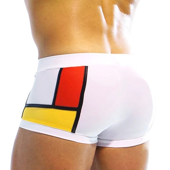 Color Block Swim Brie - Picture 3 of 8